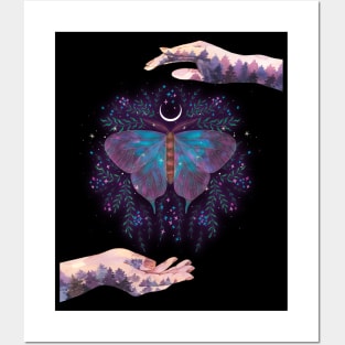 Mystic Moth Posters and Art